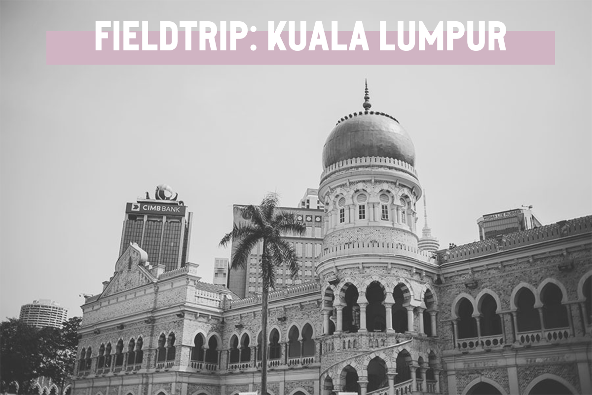 Fieldtrip in till centrala Kuala Lumpur