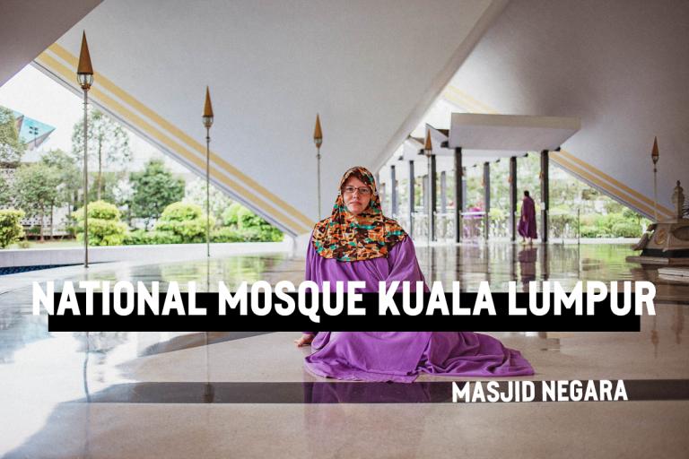 Nationalmoskén i Kuala Lumpur (Masjid Negara)