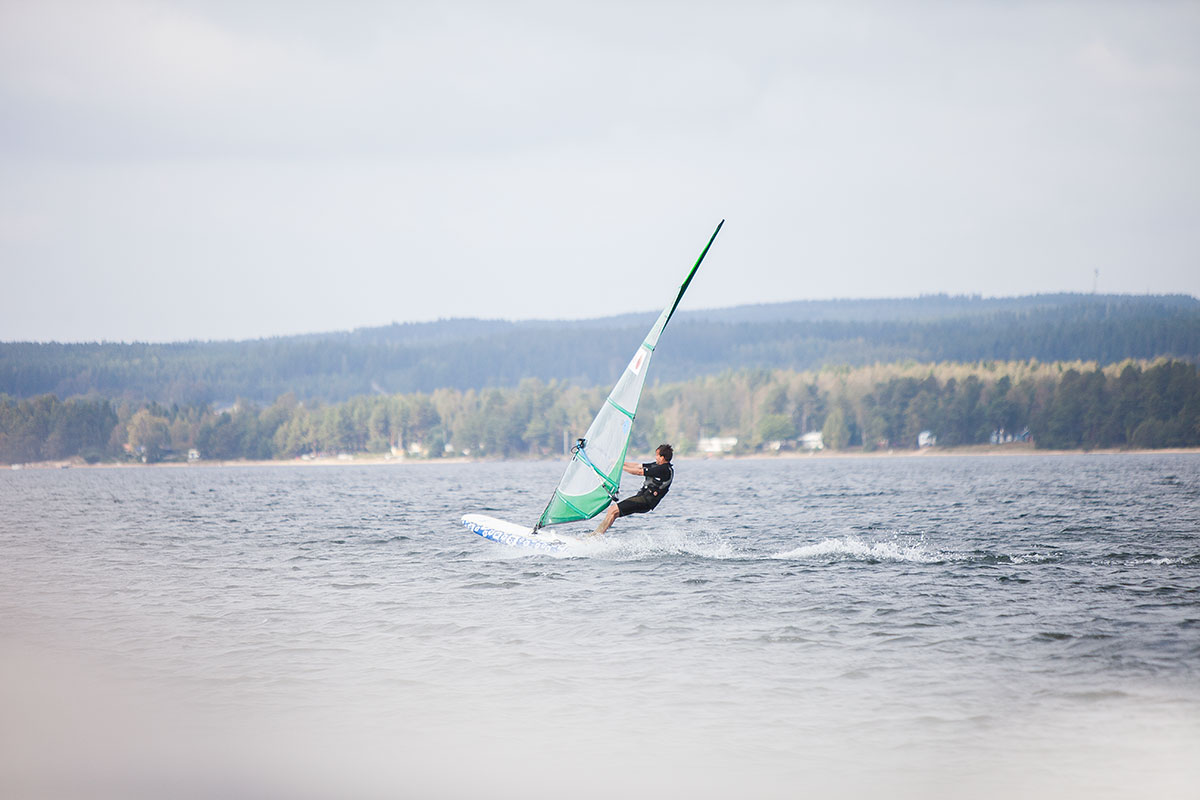 Kona Windsurfing SM 2014 in Varamobaden, Motala, Sweden.