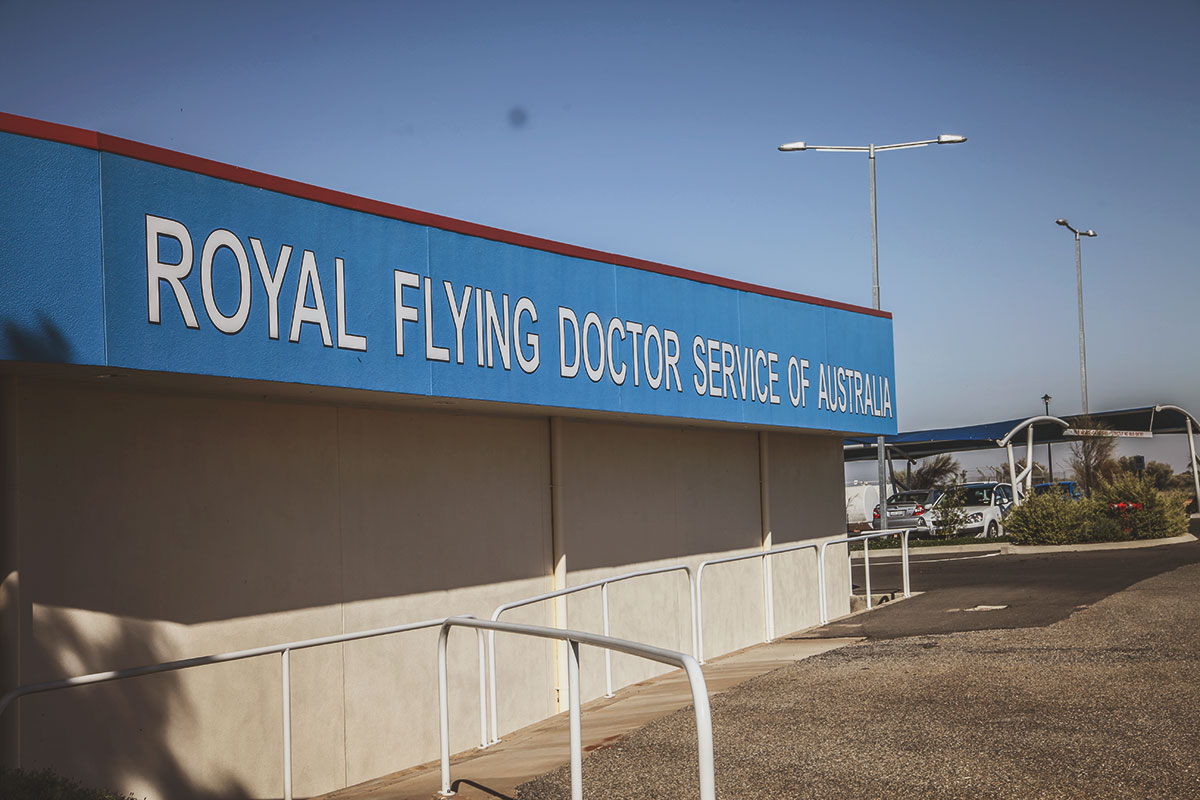 Royal Flying Doctors Service Base in Broken Hill, New South Wales, Australia