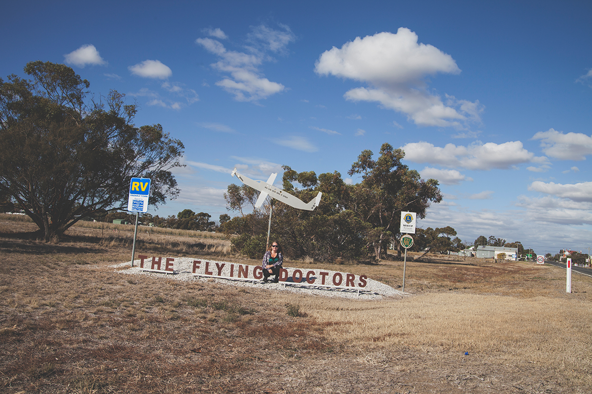 This is Minyip in Victoria, Australia. Also known as Coopers Crossing from the tv-series The Flying Doctors!