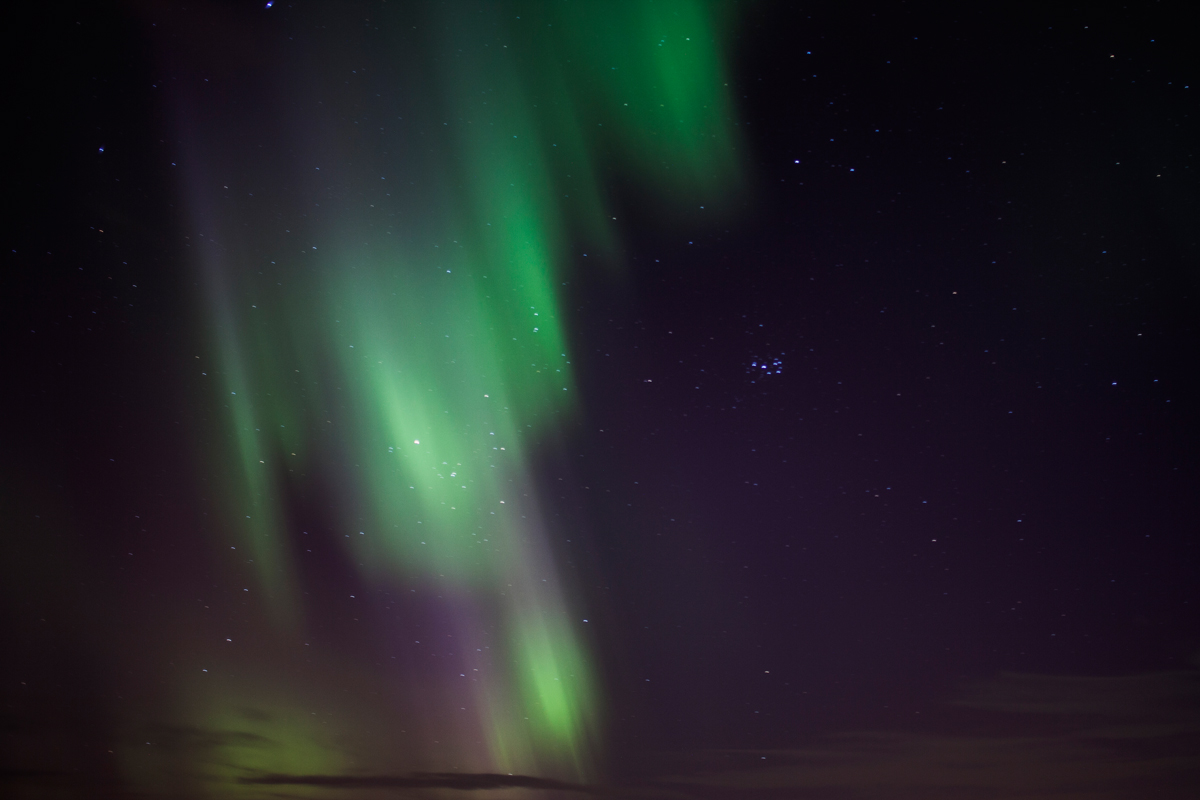 Norrsken // Northern Lights in Kiruna, Swedish Lapland