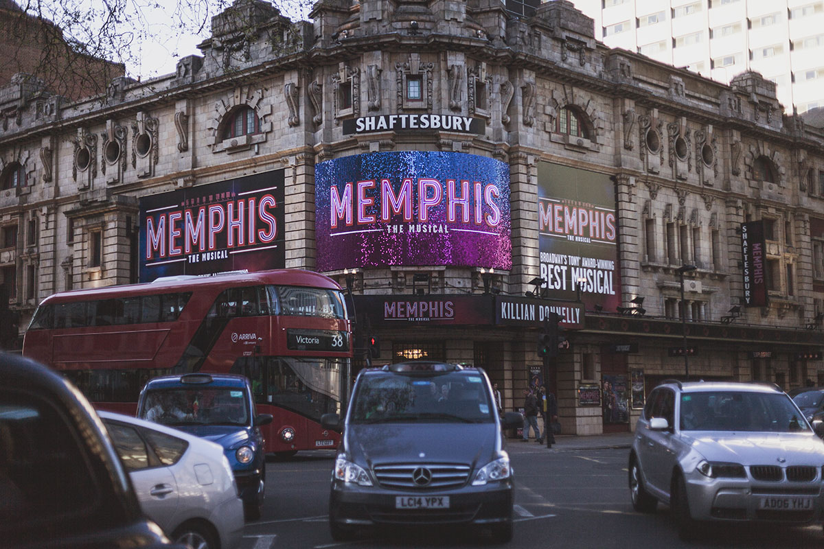 Memphis, Shaftesbury Theatre, London
