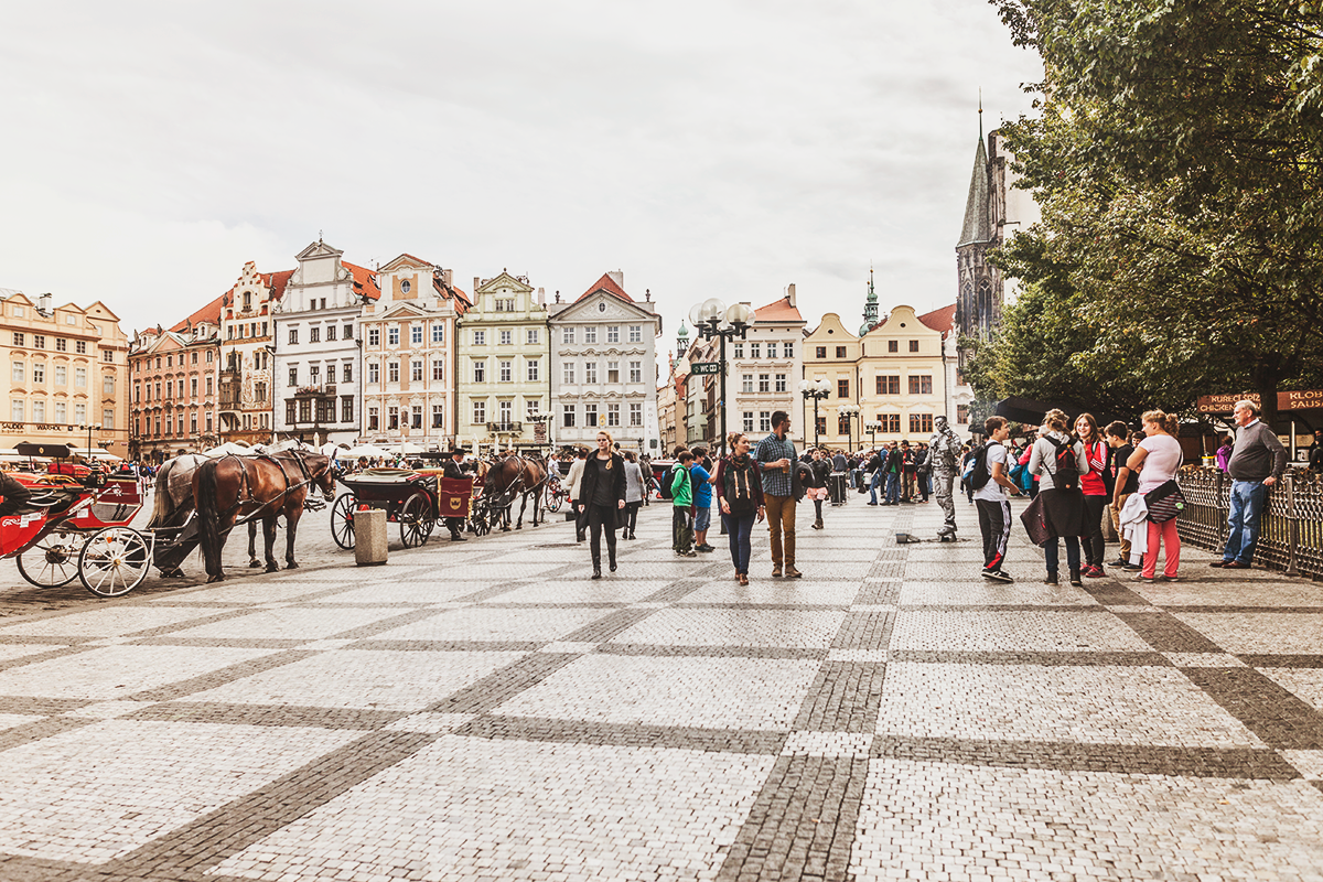 Free walking tour Prag
