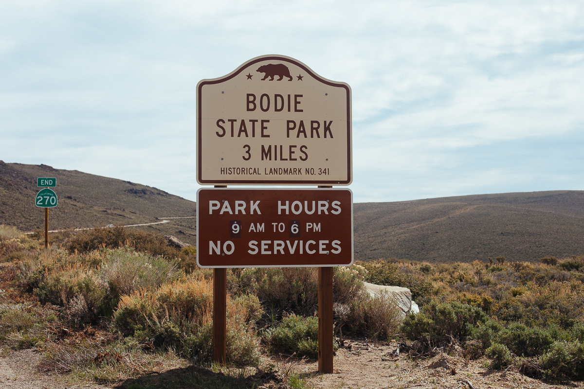 Bodie, en spökstad i Kalifornien