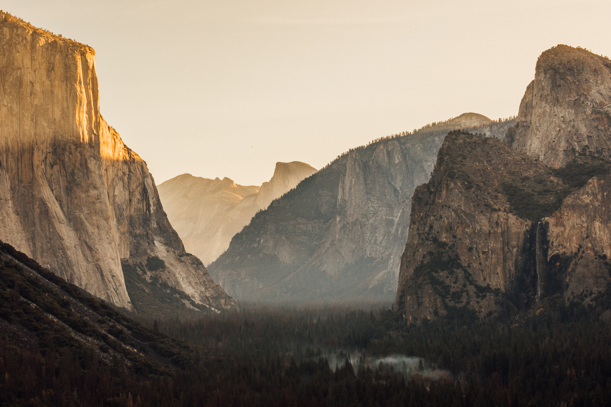 Tunnel View in Yosemite