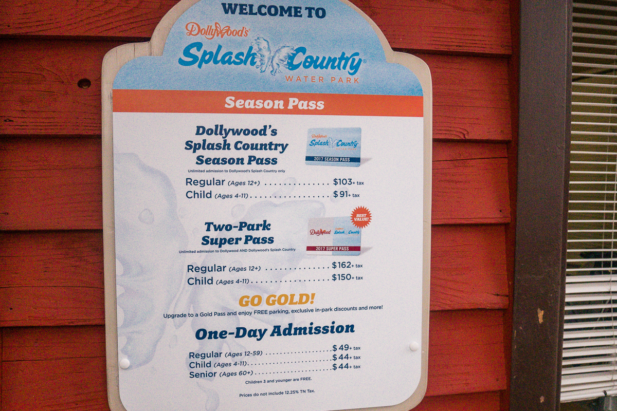 Dollywood's Splash Country, Tennessee