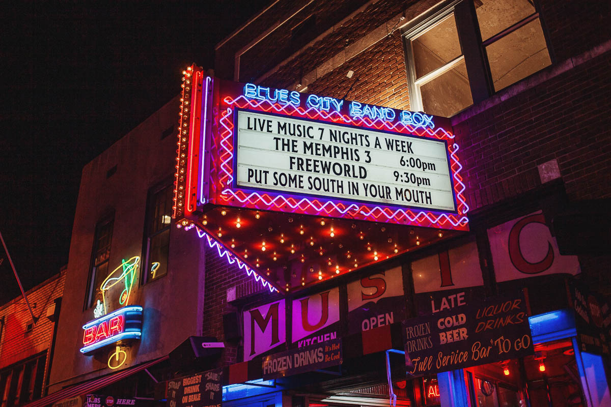 Beale Street Memphis Tennessee