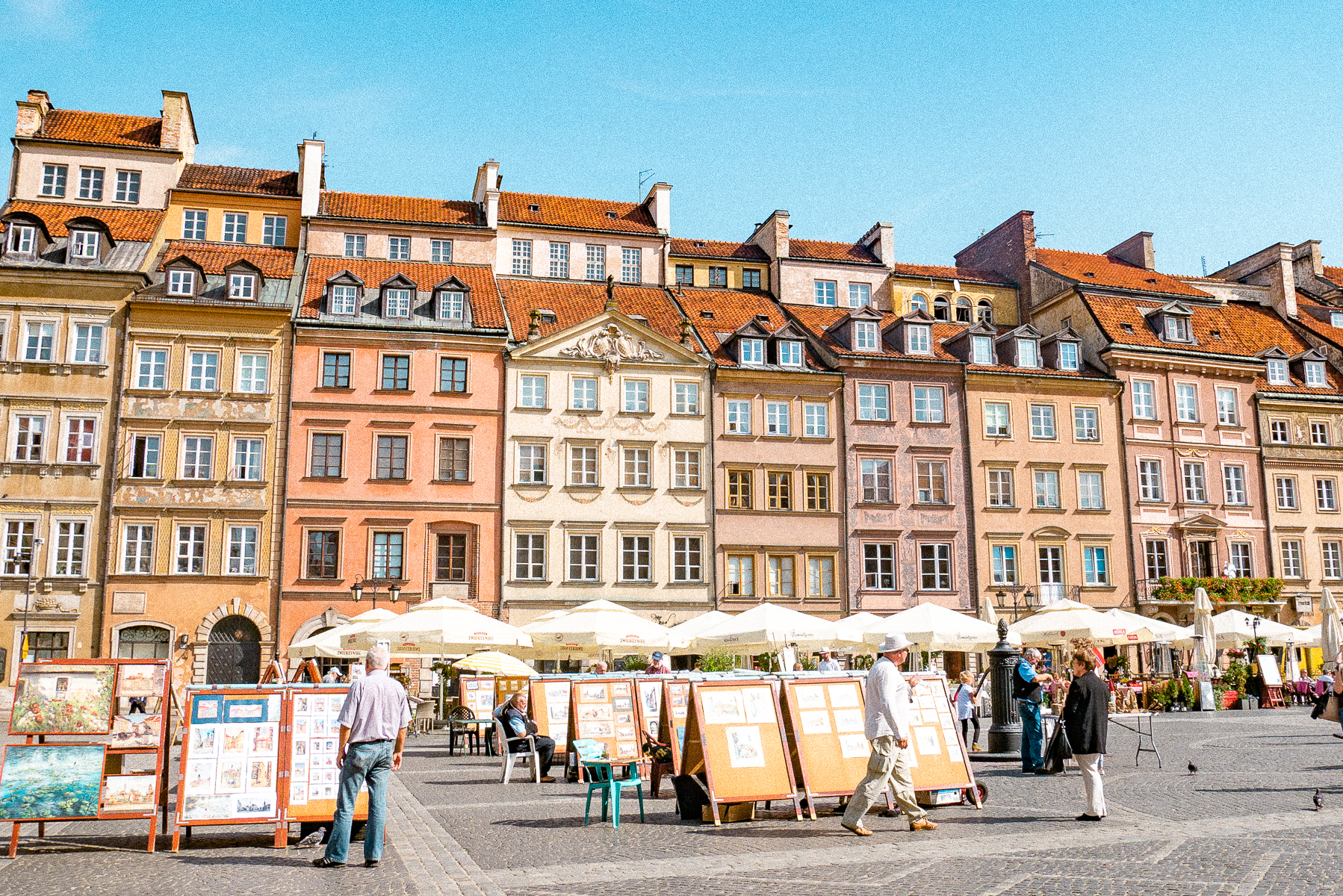 Old Town Market Square i Warszawa