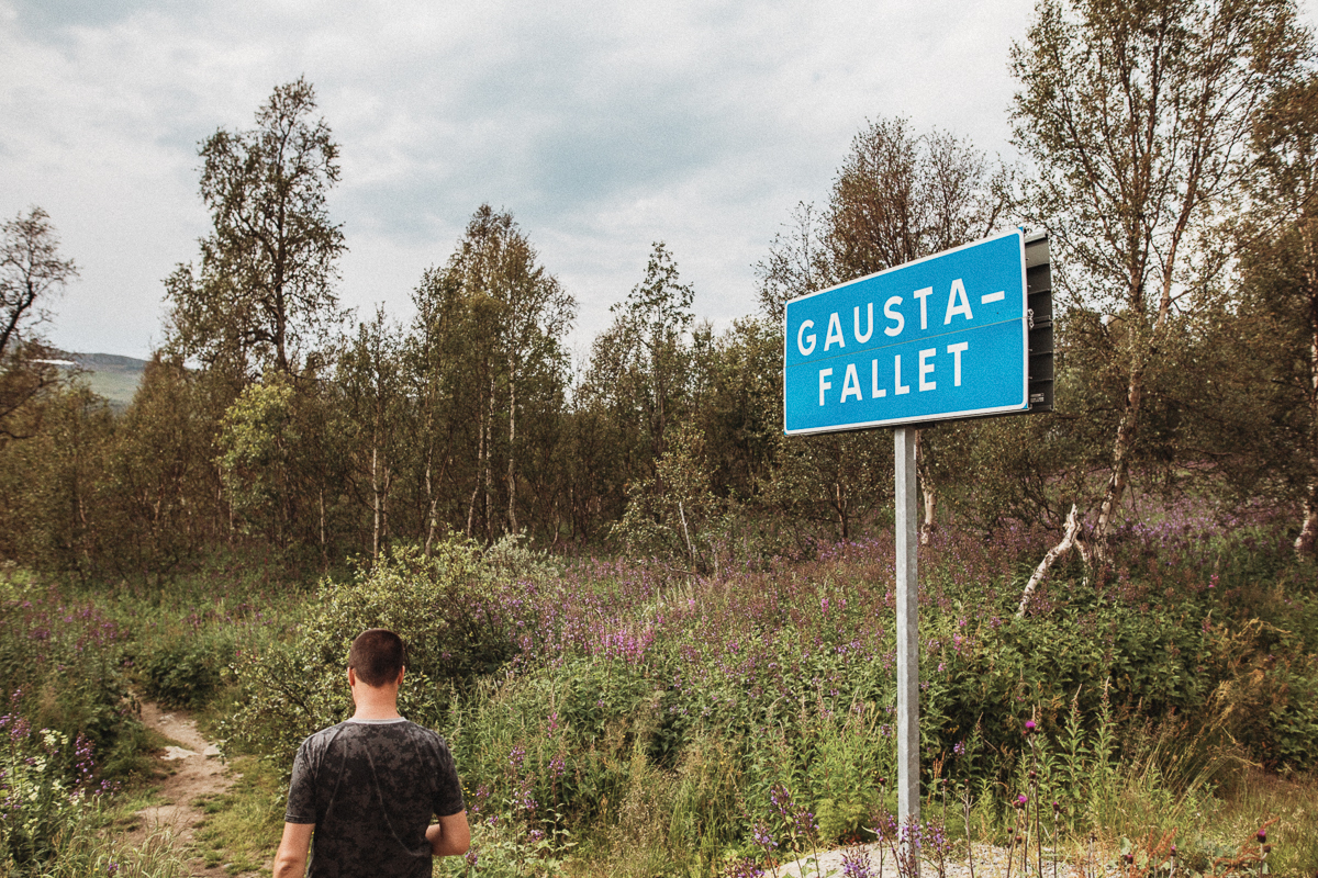 Gaustafallet Vildmarksvägen Sverige