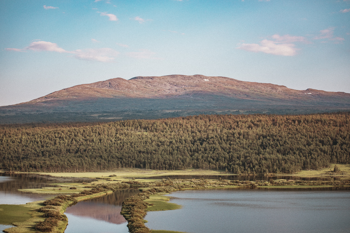 Klimpfjäll och Norgefarargården Vildmarksvägen