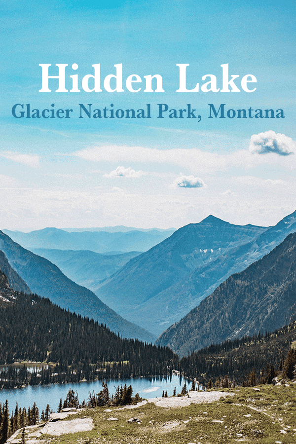 Hidden Lake i Glacier National Park