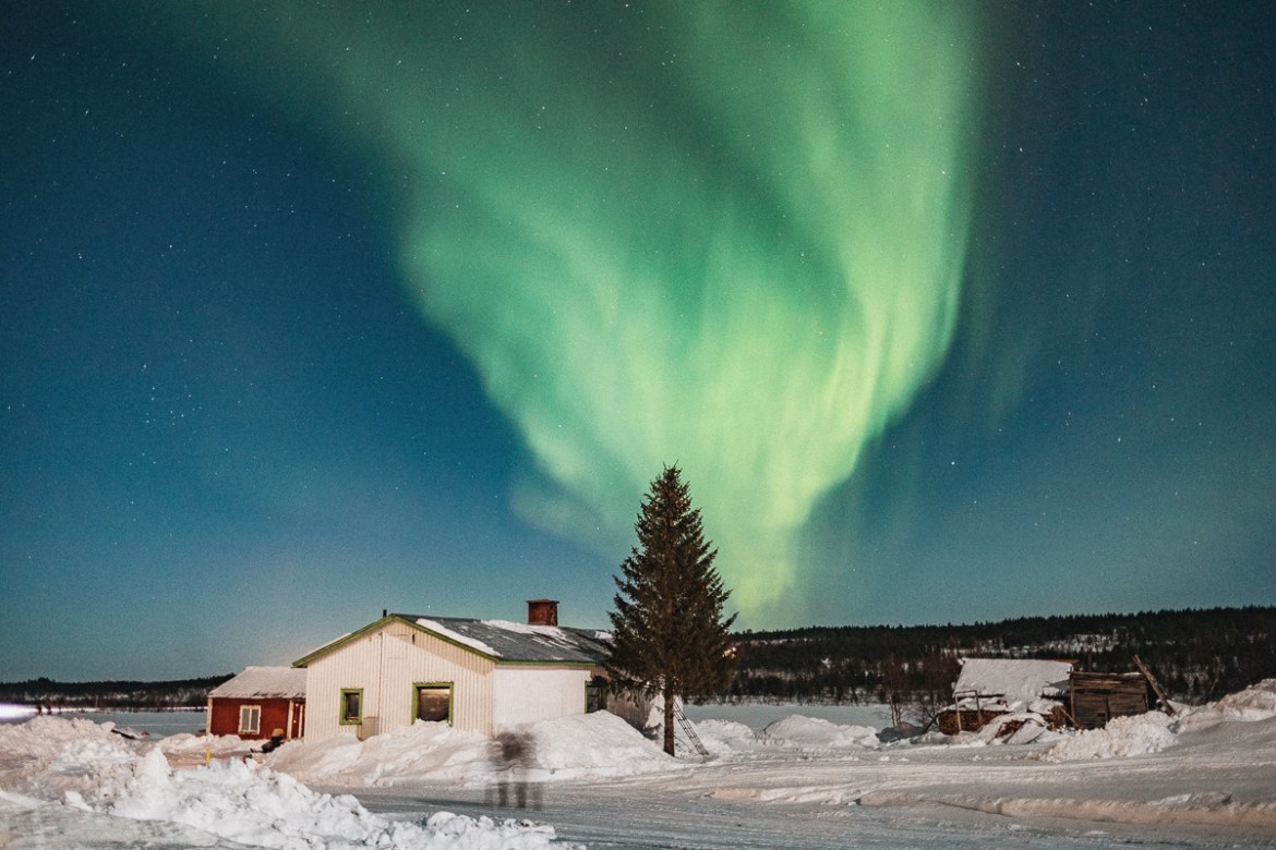 Årets sista dagar uppe i Lappland