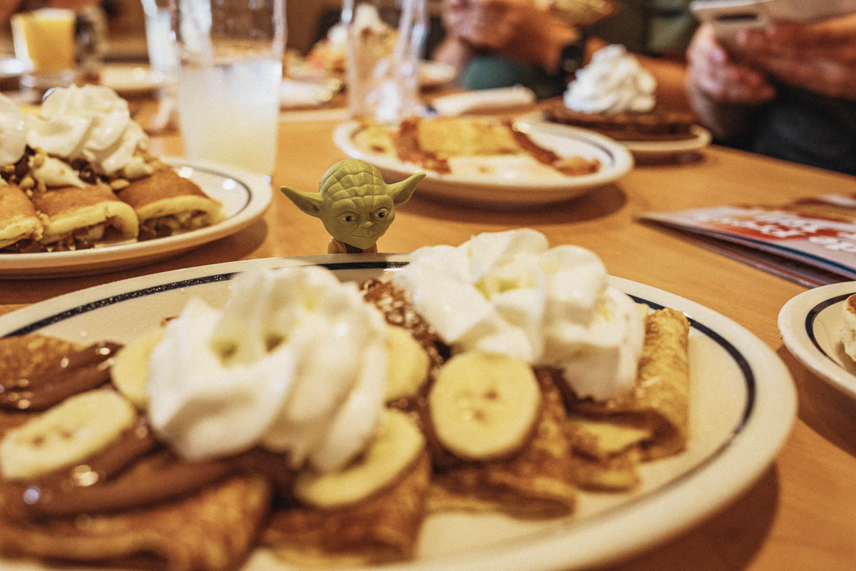 Frukost på IHOP i USA