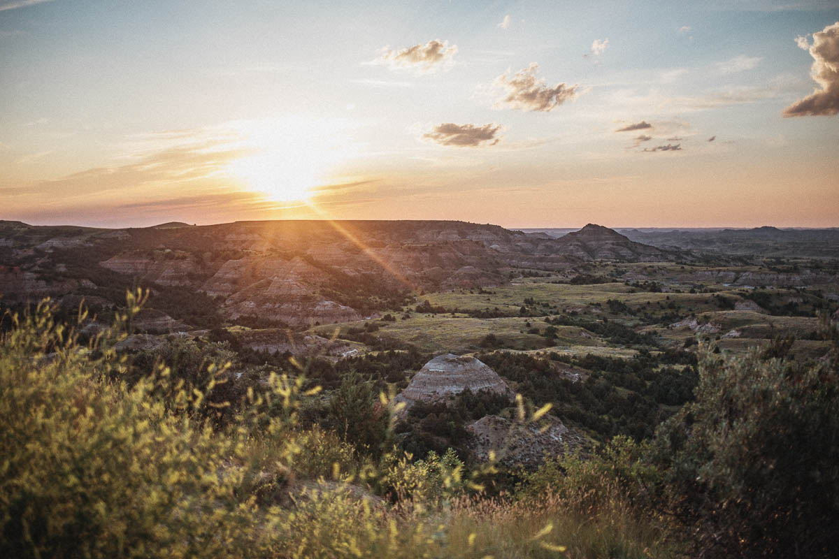 Painted Canyon Theodore Roosevelt National Park North