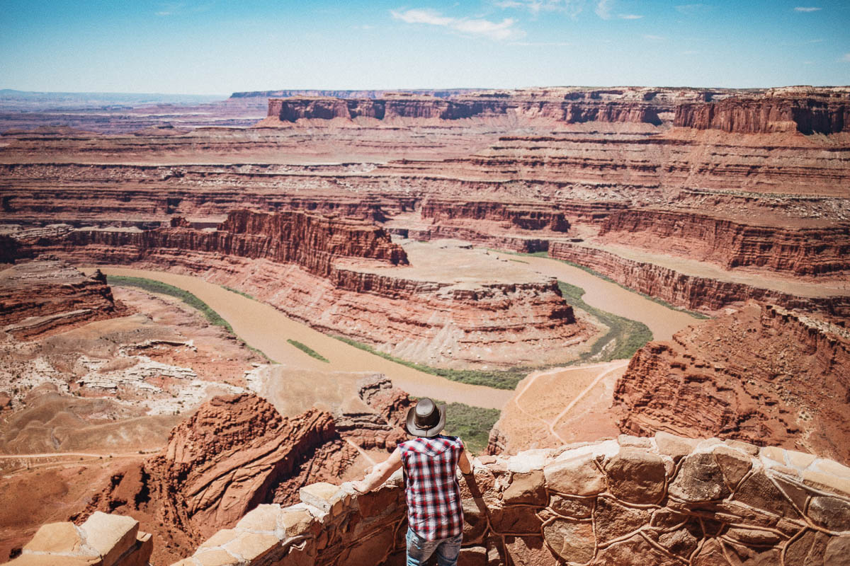 Dead Horse Point State Park i Utah (amerikanska state parks)