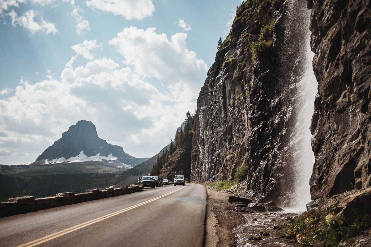 East Side Tunnel Glacier National Park Montana | Going-to-the-Sun Road