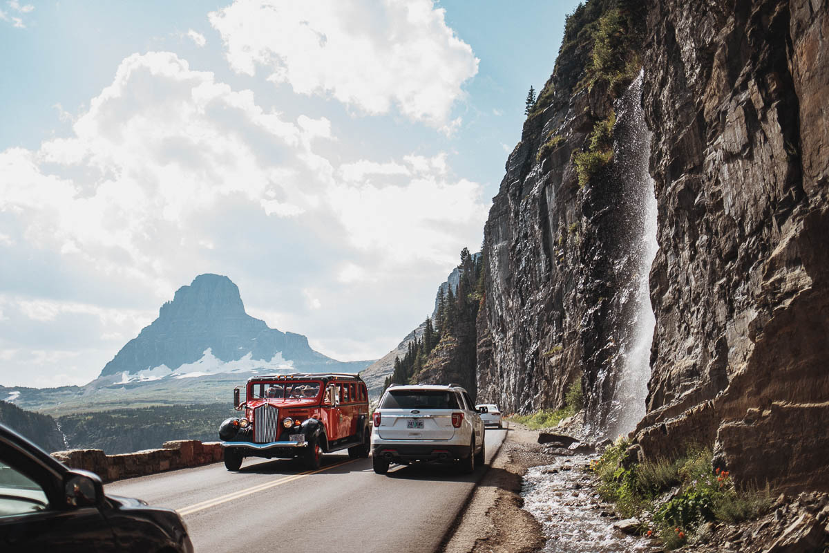 East Side Tunnel Glacier National Park Montana | Going-to-the-Sun Road