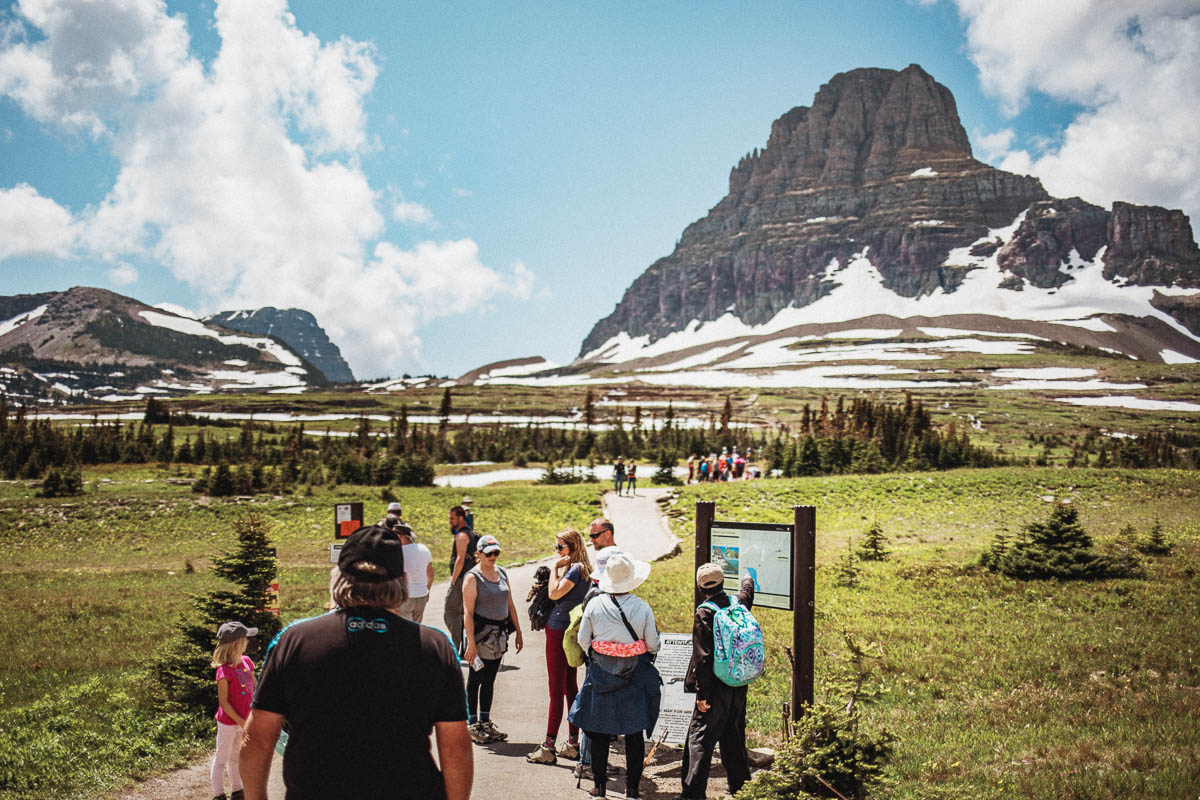 Hidden Lake Overlook Glacier National Park