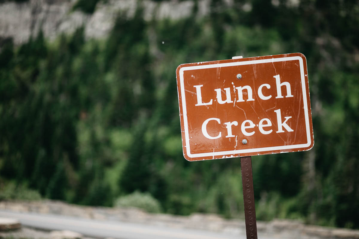 Lunch Creek Hill Glacier National Park Montana