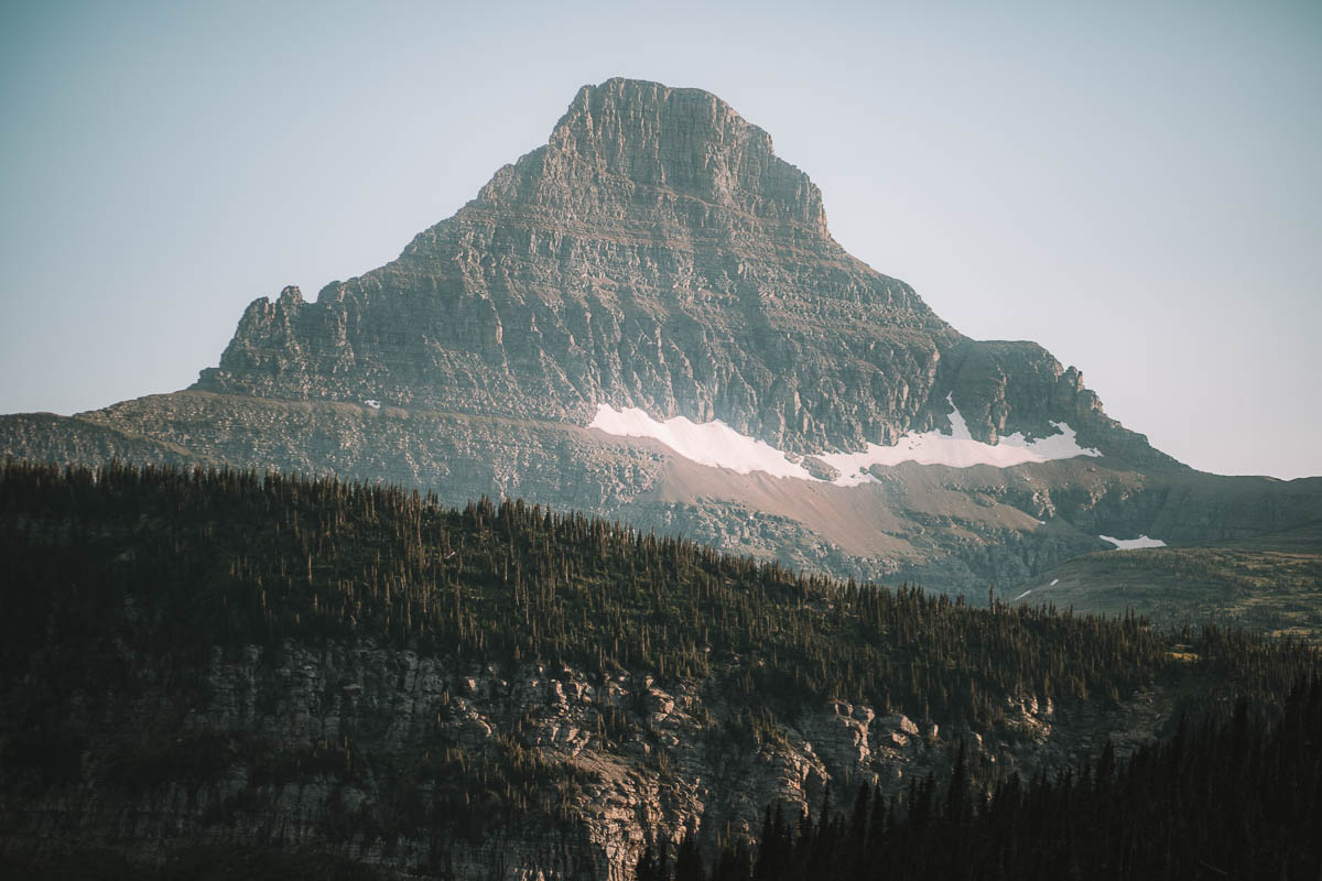 Lunch Creek Hill Glacier National Park Montana | Going-to-the-Sun Road