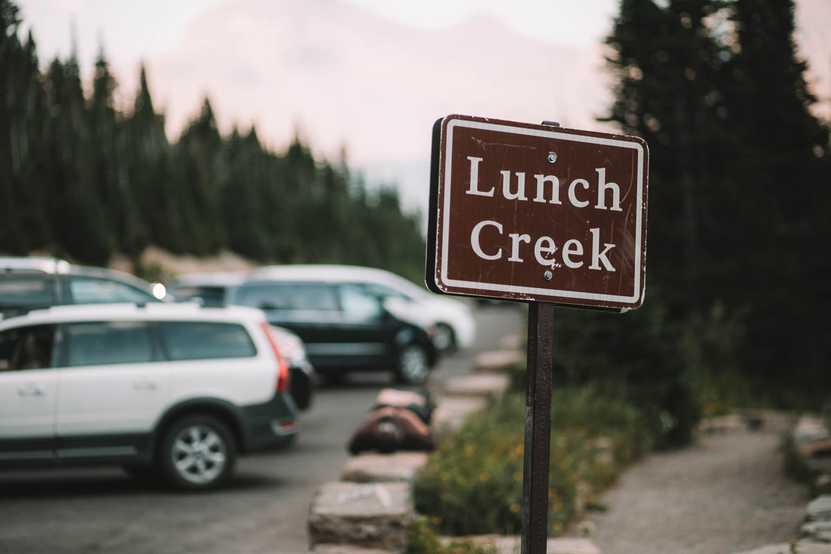 Lunch Creek Hill Glacier National Park Montana