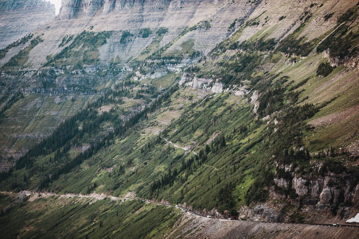 Oberlin Bend - Going-to-the-Sun Road - Glacier National Park