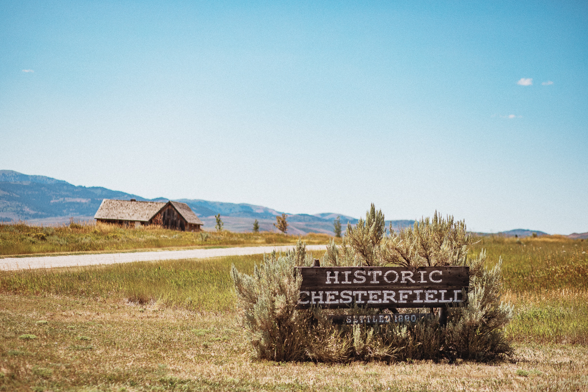 Chesterfield Historic Place - en levande spökstad i Idaho