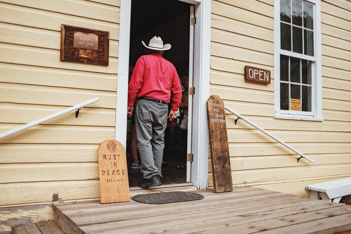 Spökstaden Custer | Custer Ghost Town | Custer Historic Mining Town | Idaho
