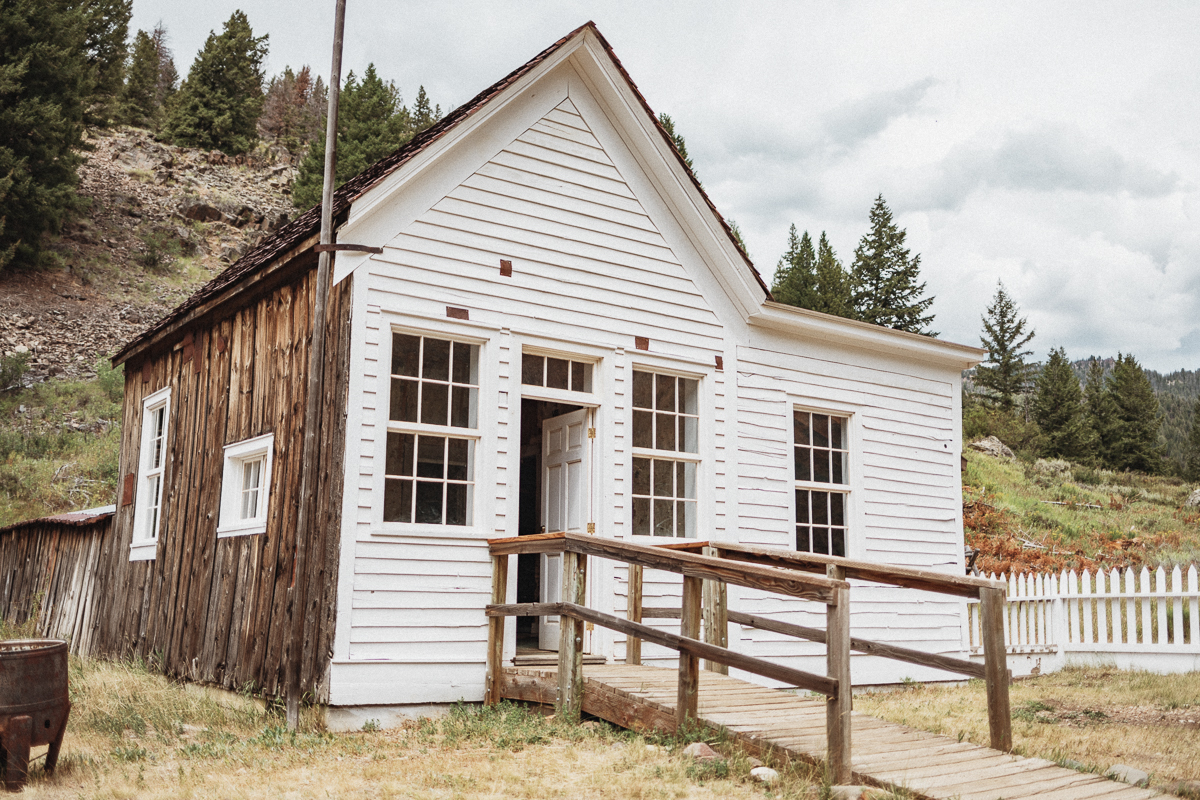 Spökstaden Custer | Custer Ghost Town | Custer Historic Mining Town | Idaho