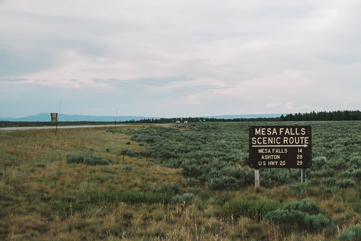 Roadtrip: Mesa Falls i Idaho till Ennis i Montana