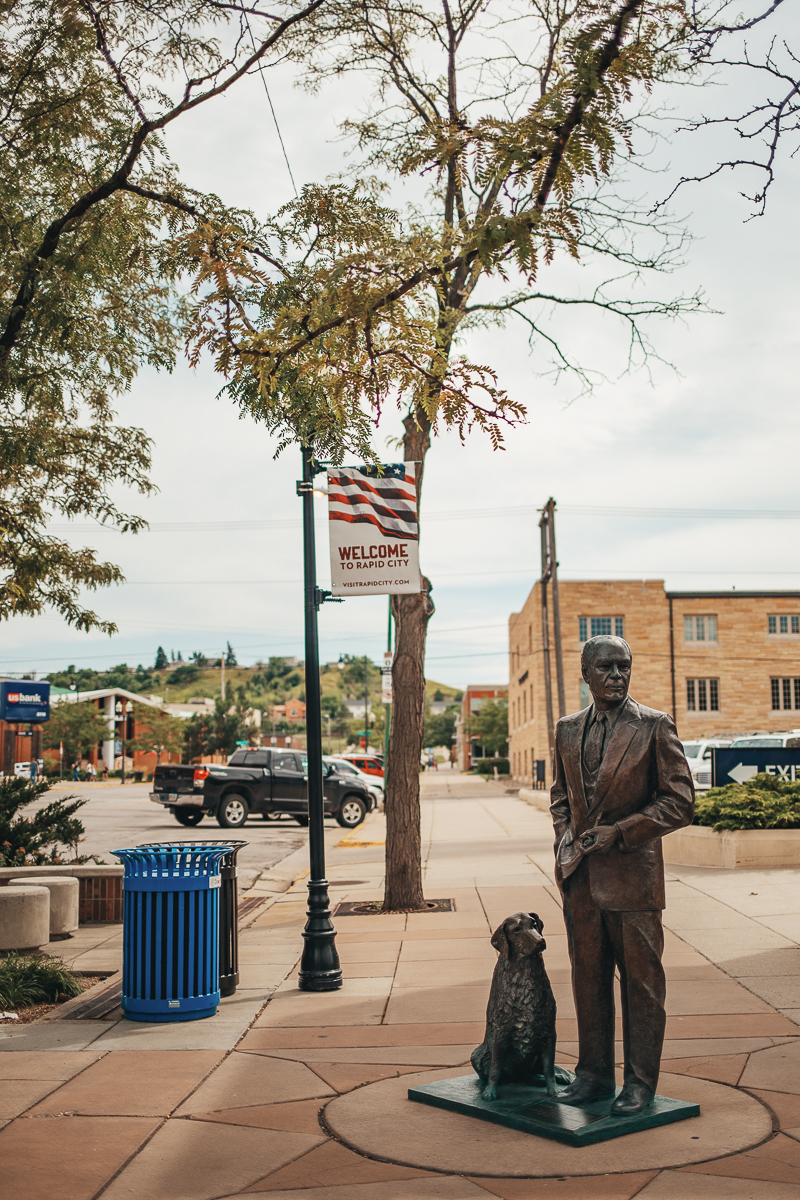 Presidenterna i Rapid City // South Dakota