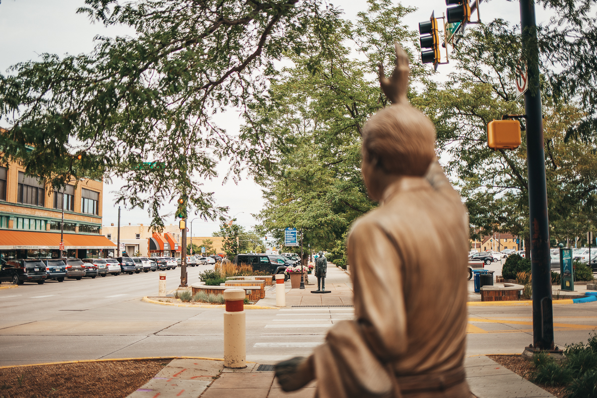 Presidenterna i Rapid City // South Dakota