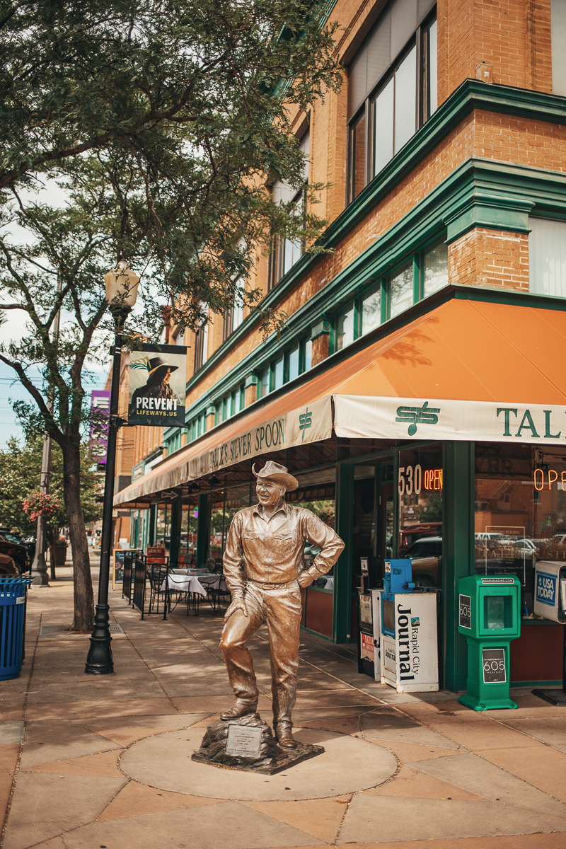 Presidenterna i Rapid City // South Dakota