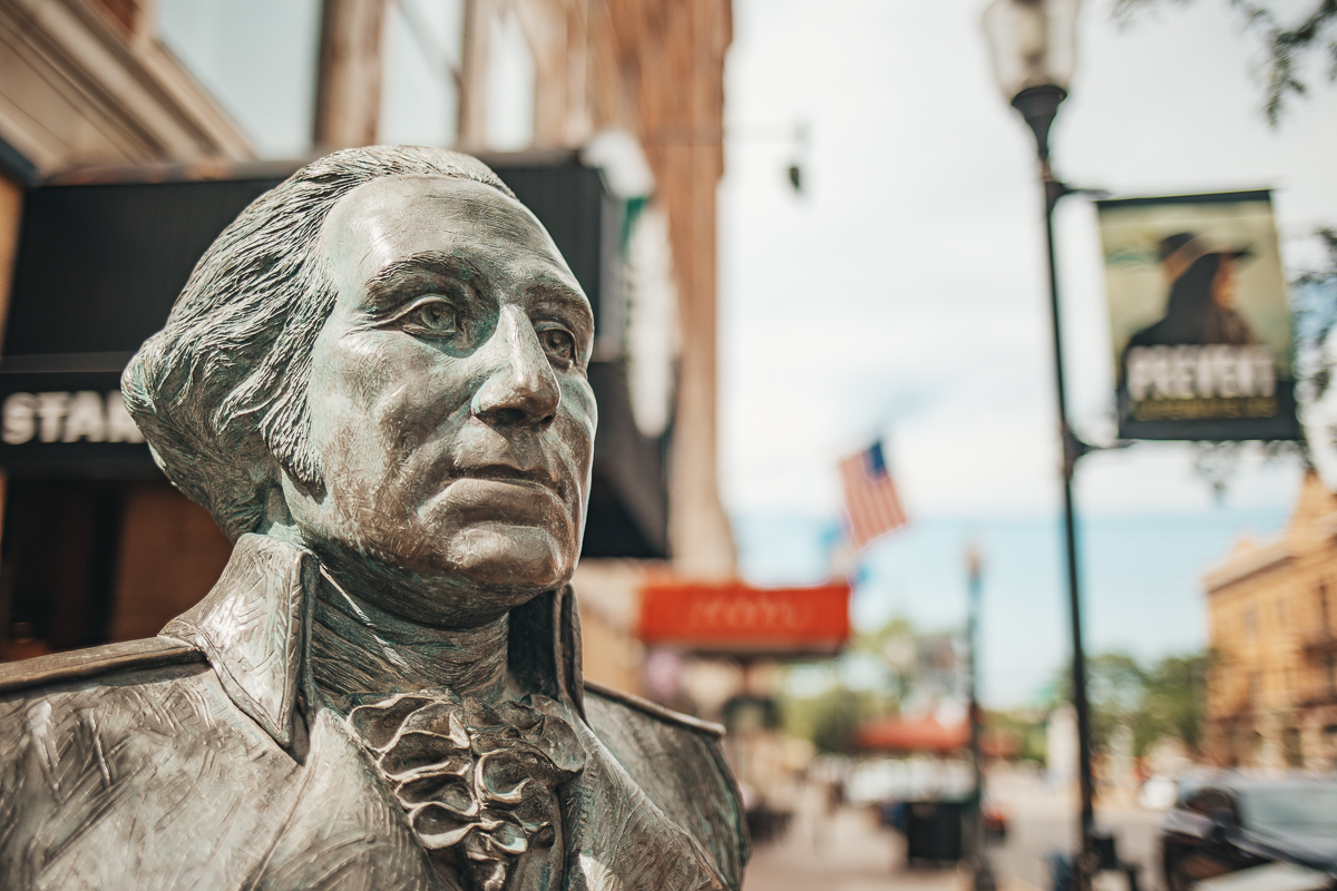 Presidenterna i Rapid City // South Dakota