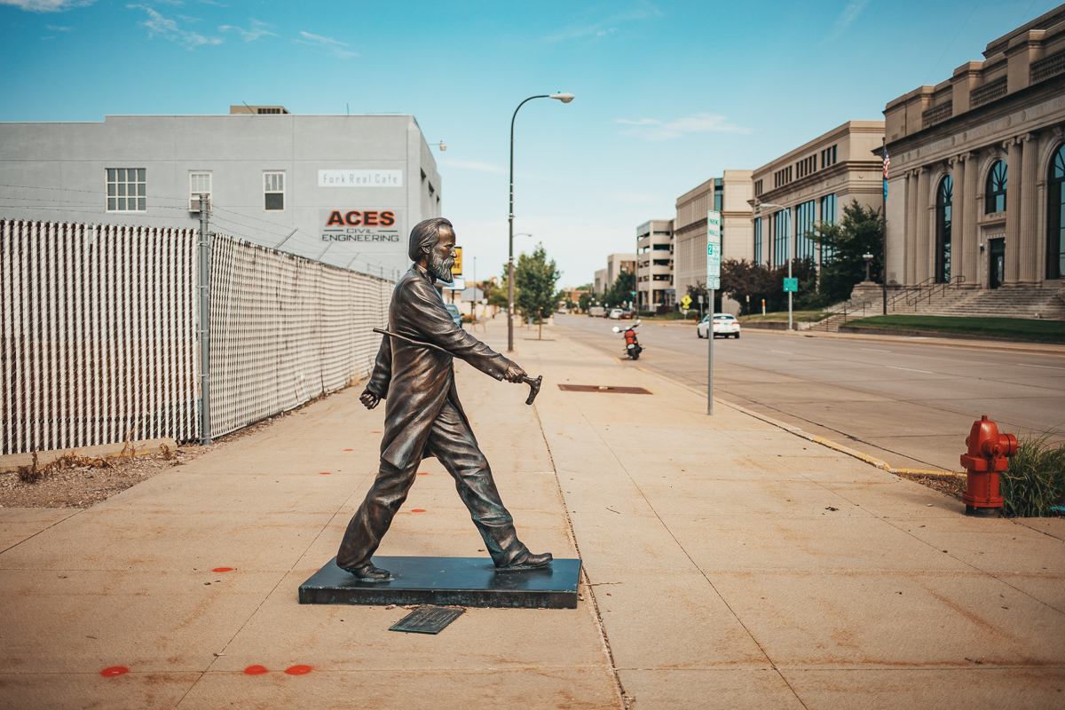 Presidenterna i Rapid City // South Dakota