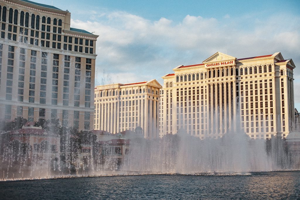 Bellagio Fountains i Las Vegas
