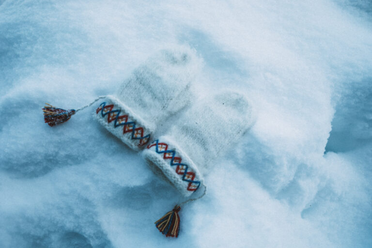 Längdskidåkning längs gnistrande snölandskap i Dalarna & Lappland