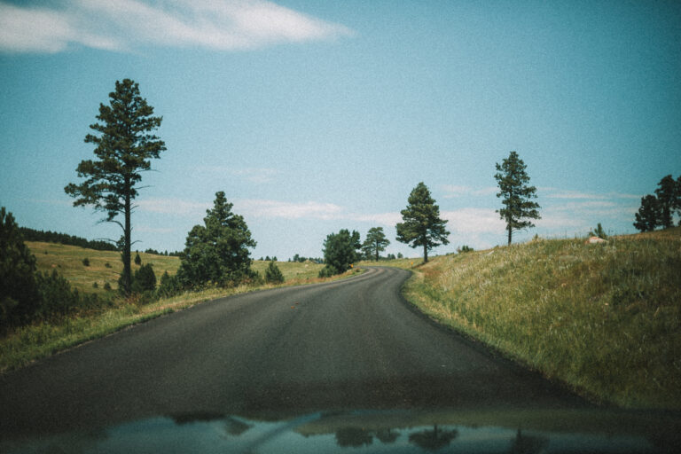 Minnen från en resa längs Iron Mountain Road i South Dakota